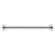 SLYNSHome Adjustable Curtain Rod Shower Curtain Rod,15.75-21.65 Inch Diameter Spring Tension Curtain Rod No Drill Stainless Steel Telescoping Rod For Windows Bedroom Closet Doorway Door
